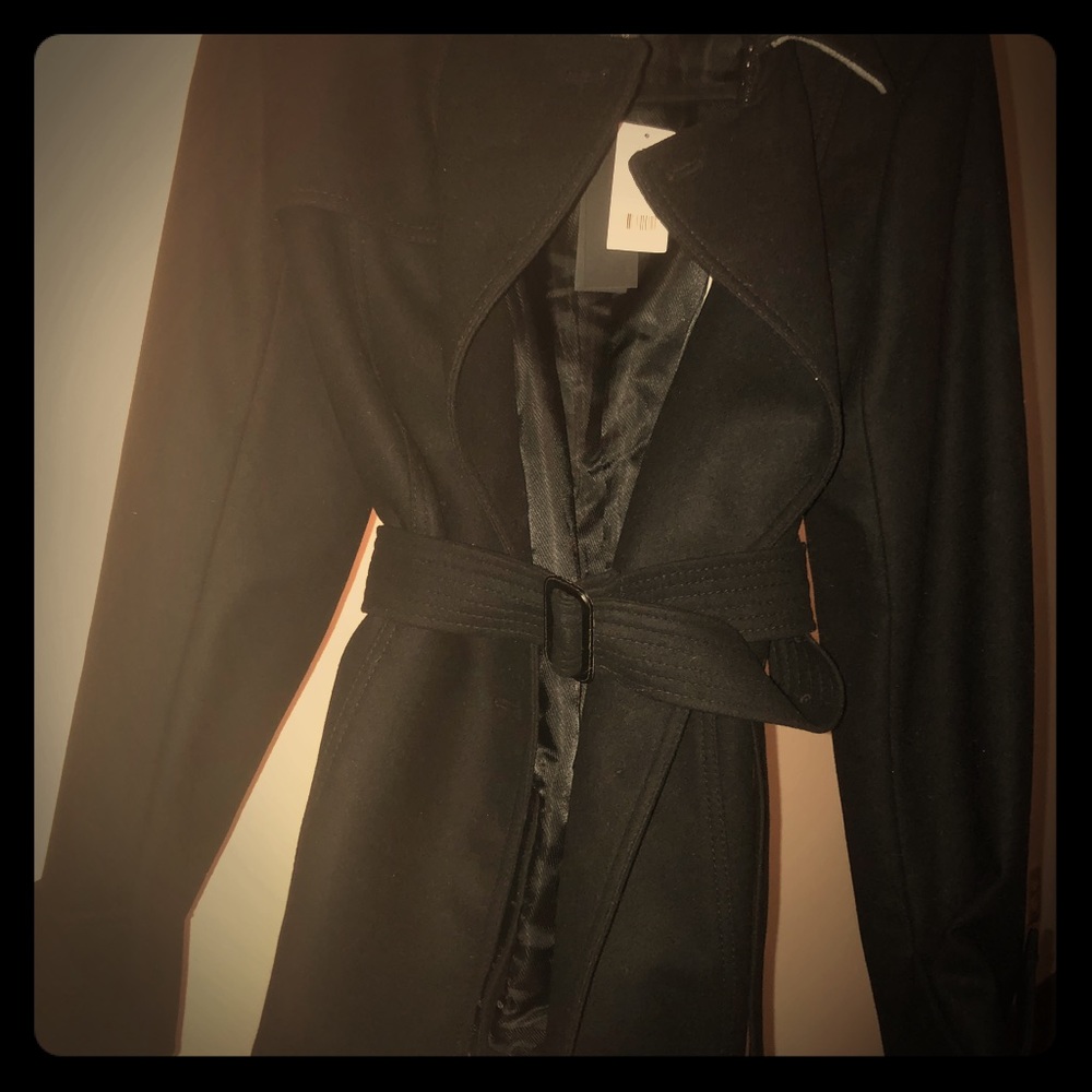 🧥🖤 NWTBanana Republic Luxury Wool Short Coat 🧥